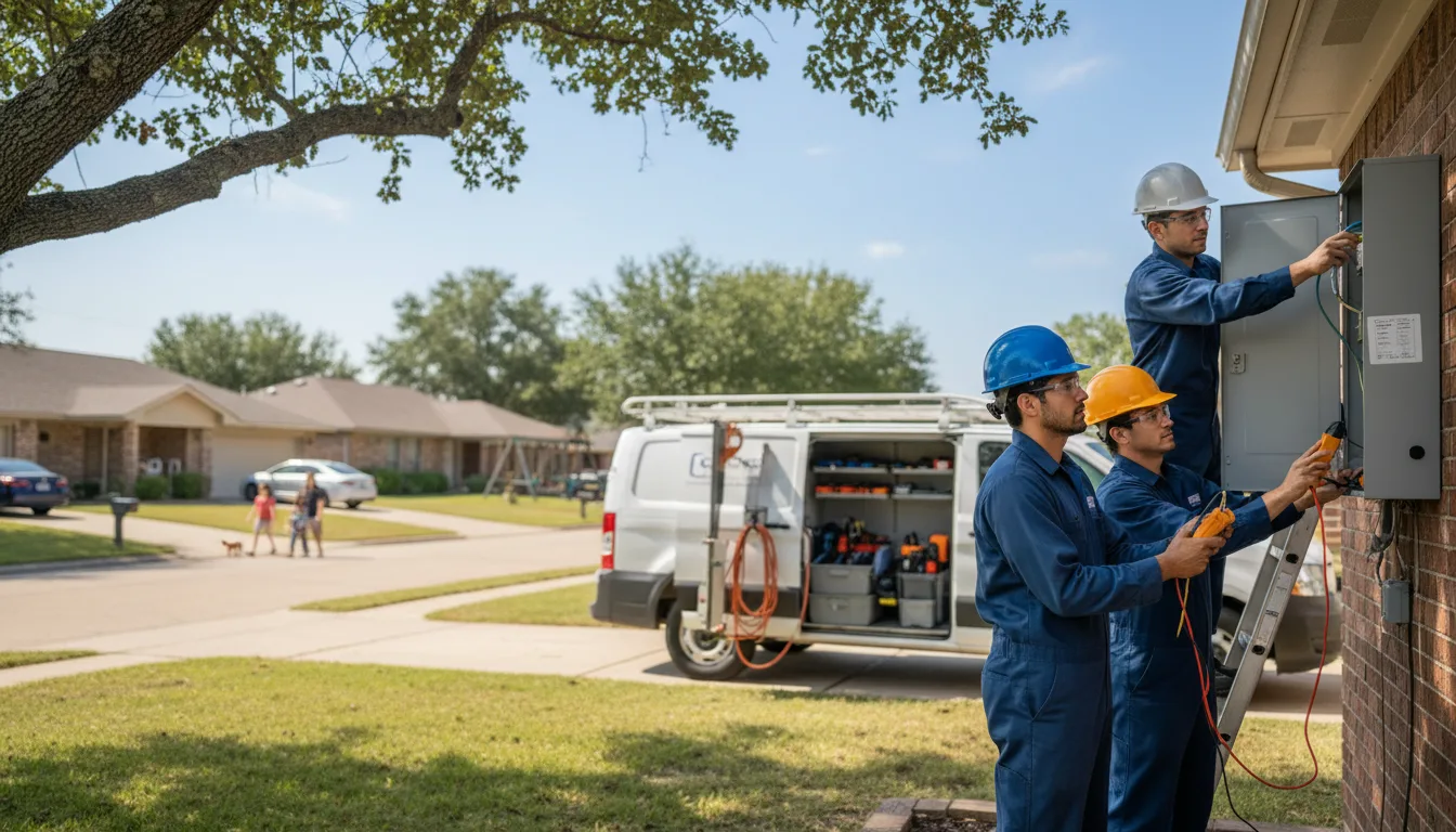 Certified electrician providing emergency electrical services in Keystone, IN